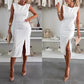 ⏳24-Stunden-Lieferung💥Ärmelloses, figurbetontes Damenkleid mit Schlitz