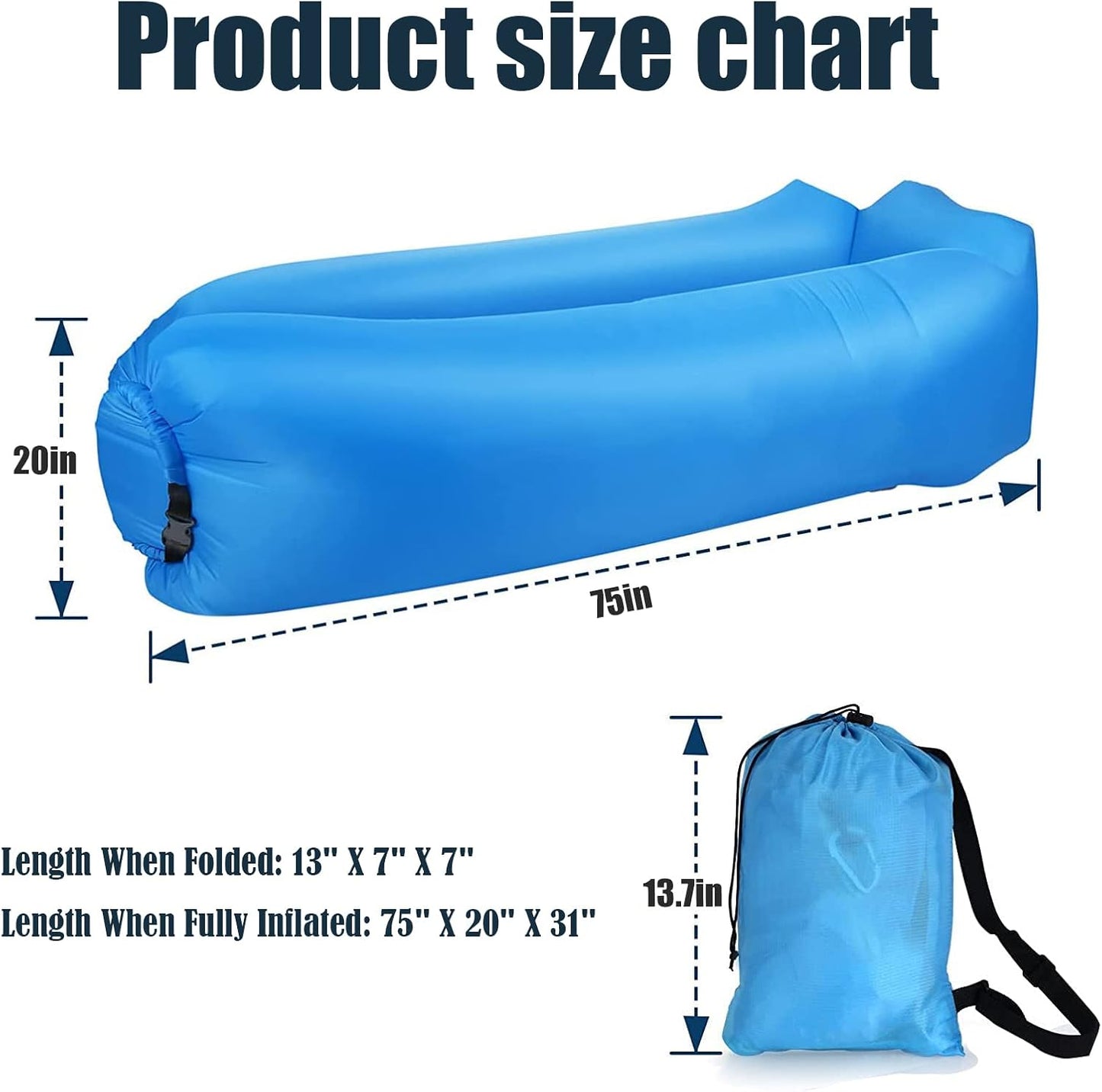 🔥Sommer Hot Sale Promotion-49% DISCOUNT🌊-Luie aufblasbares Schlafsofa
