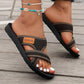 🔥2025 Sommer-Rabatt🩴Bequeme flache Sandalen mit offener Spitze für breite Füße💖