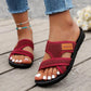 🔥2025 Sommer-Rabatt🩴Bequeme flache Sandalen mit offener Spitze für breite Füße💖