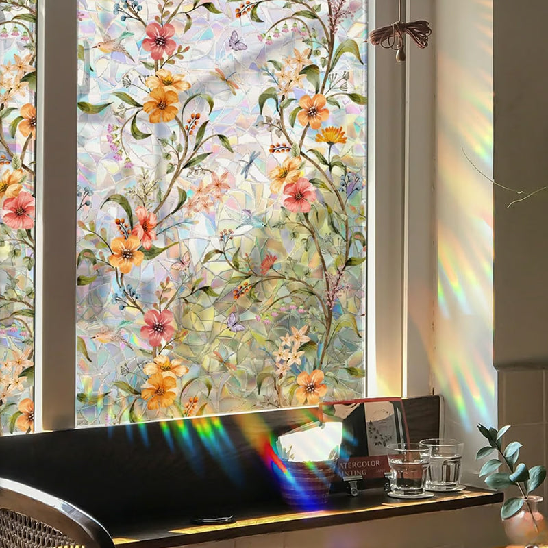 🌺 50 % RABATT ✨ Statischer Muster-Fensteraufkleber, leicht anzubringen und rückstandsfrei abzulösen 🎨