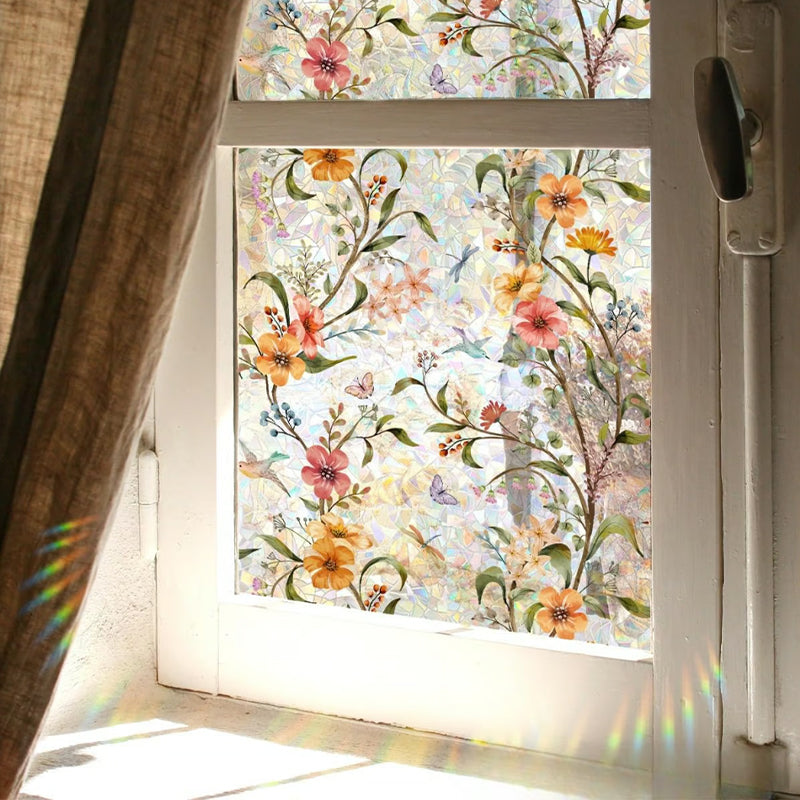 🌺 50 % RABATT ✨ Statischer Muster-Fensteraufkleber, leicht anzubringen und rückstandsfrei abzulösen 🎨