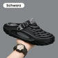 Atmungsaktive Slip-On-Sandalen für Herren👣Zwei Arten, ein Paar Schuhe zu tragen👣