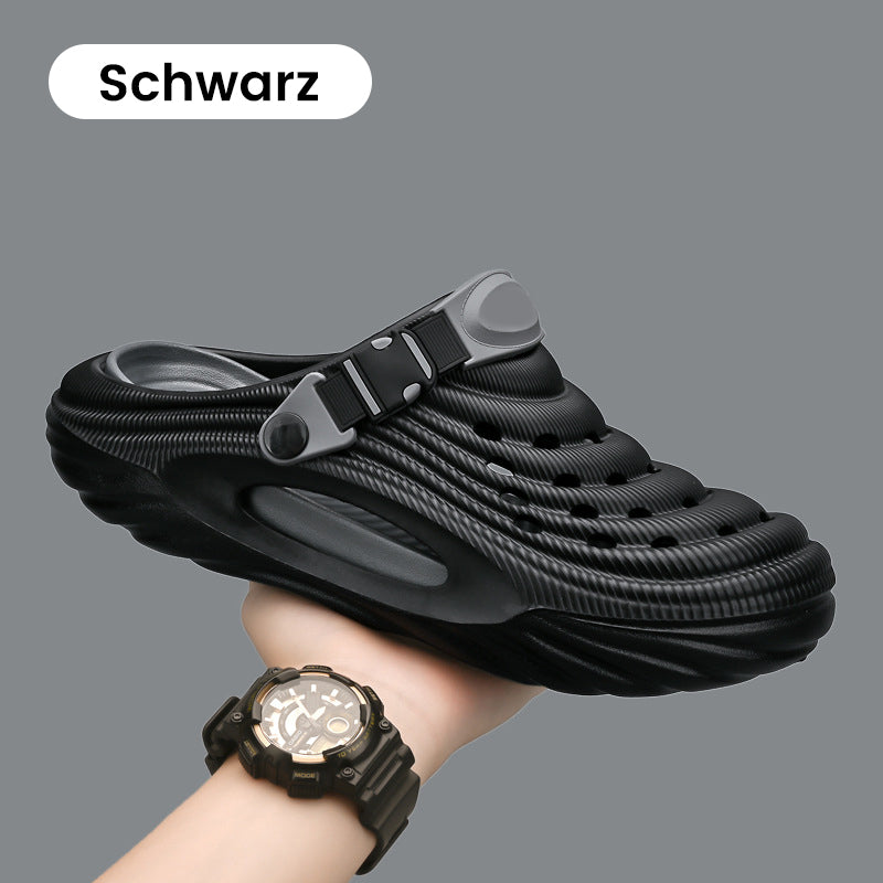 Atmungsaktive Slip-On-Sandalen für Herren👣Zwei Arten, ein Paar Schuhe zu tragen👣