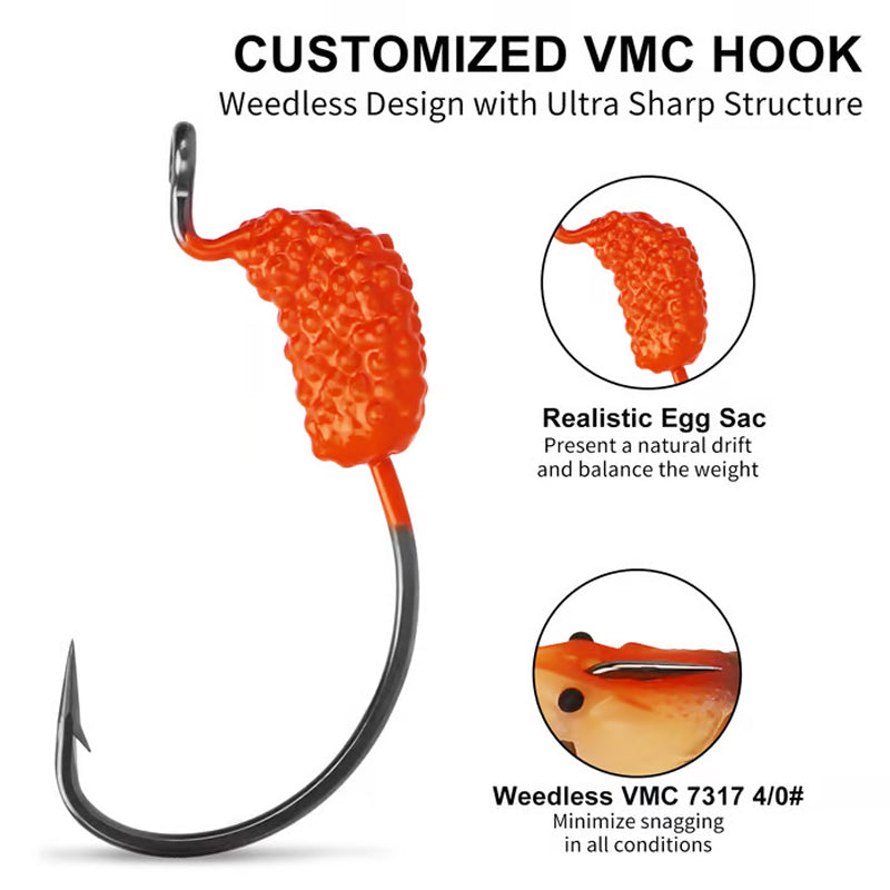 🔥Soft Shrimp Swimbait Vorgeriggte Angeln Jig Köder