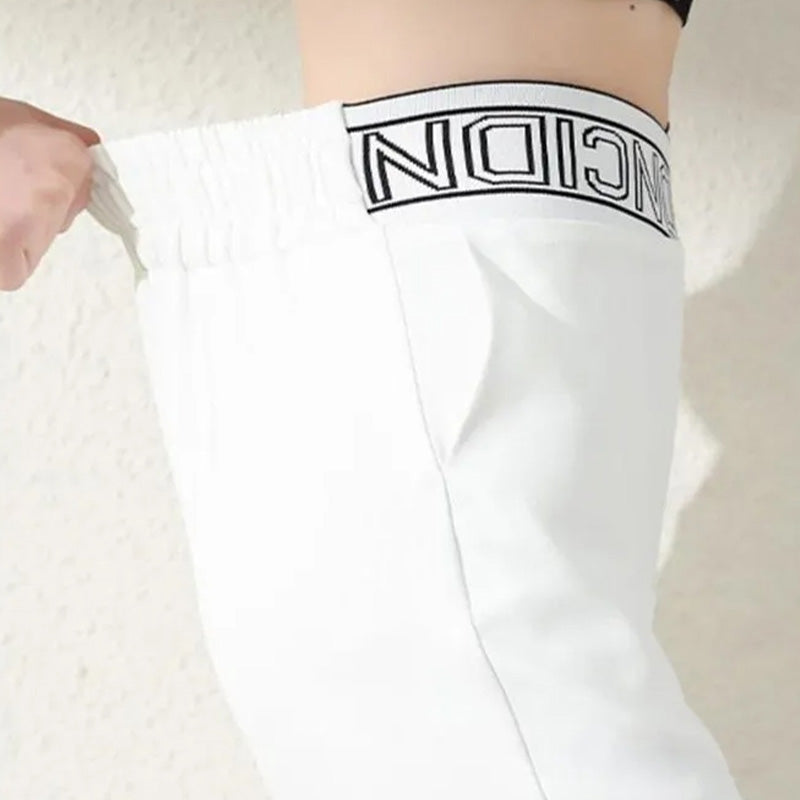 Damen lässige und stilvolle Weitbeinhose