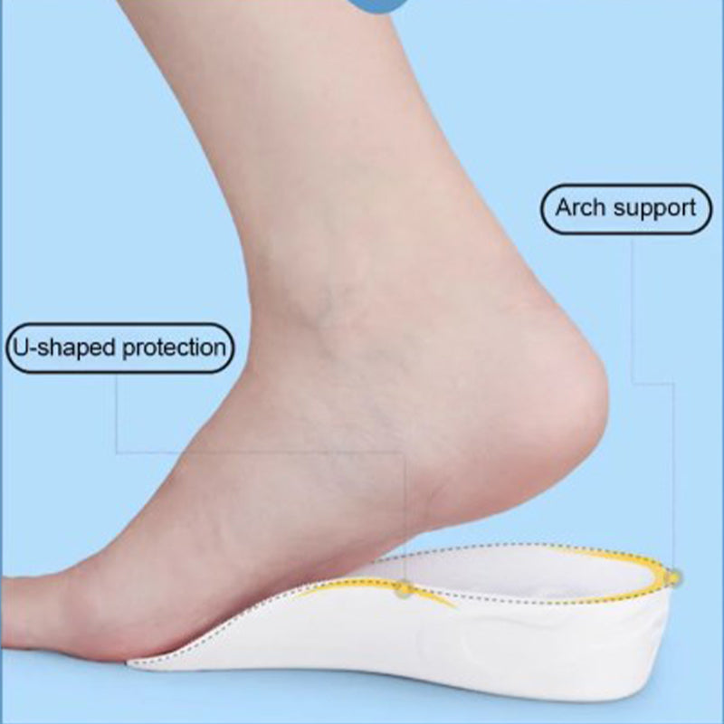 👟👟🎉🎉🎉silicon Anti-Rutschhöhenhöhe Einlegesohlen