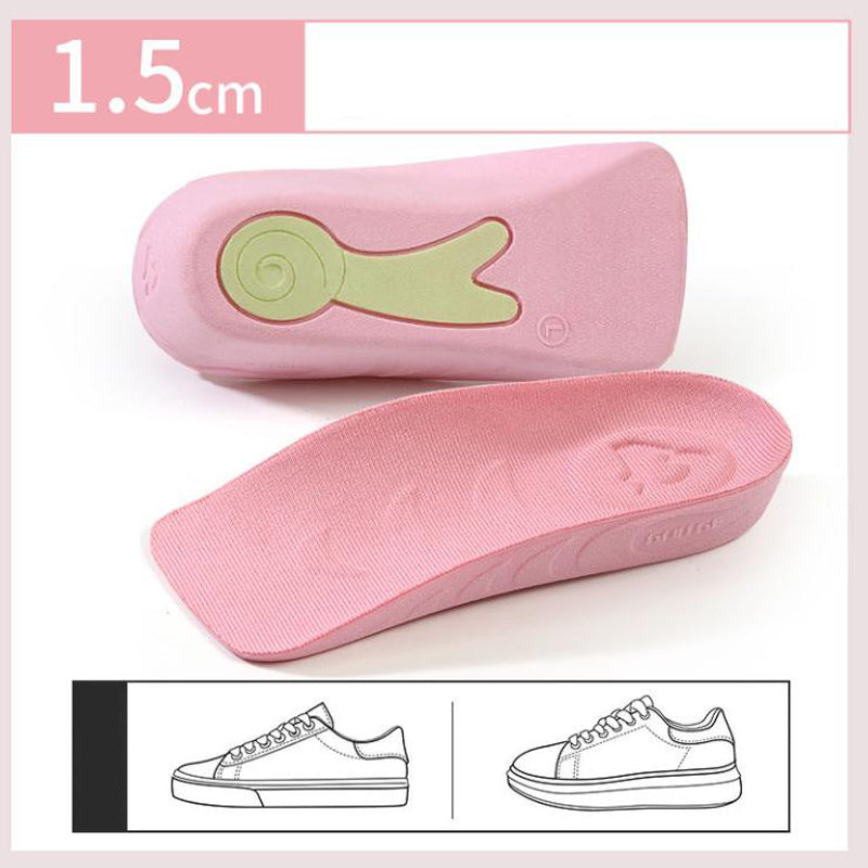 👟👟🎉🎉🎉silicon Anti-Rutschhöhenhöhe Einlegesohlen