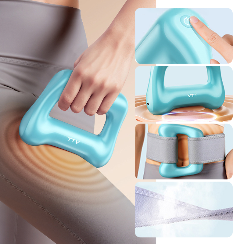 5-stufiges Handmassagegerät mit Ring und verstellbarem Gurt