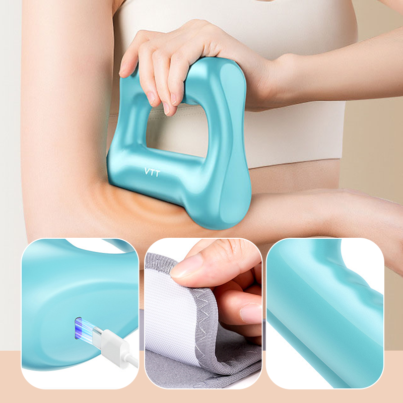 5-stufiges Handmassagegerät mit Ring und verstellbarem Gurt