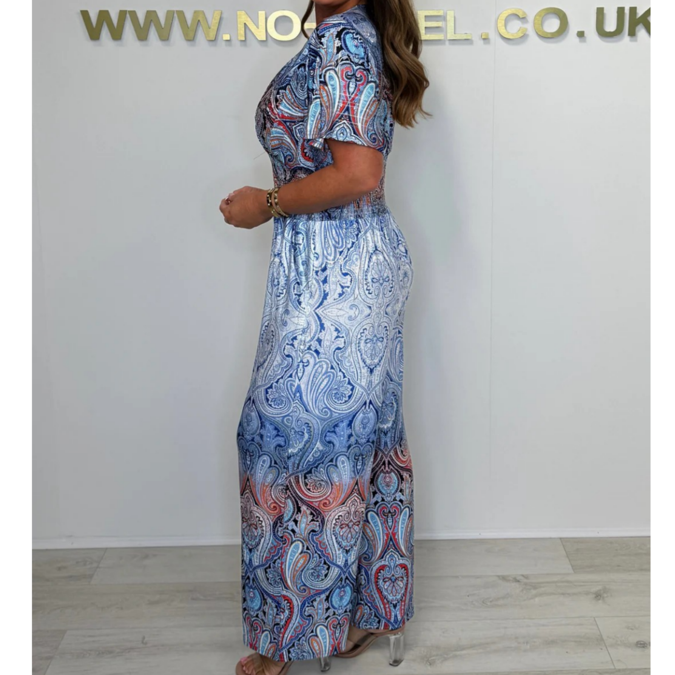 🔥Summer Hot Sale-49% Rabatt🩷Böhmischer Print-Overall mit weitem Bein