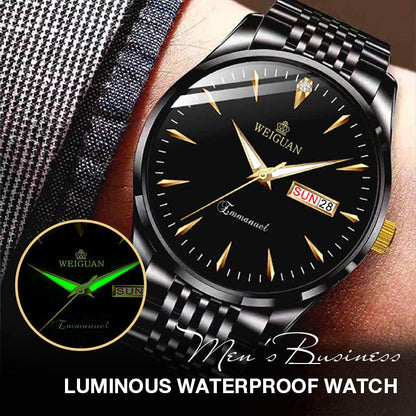 💼✨ 10 ATM Wasserdichtigkeit + Leuchtzifferblatt! Rund um die Uhr Zuverlässigkeit am Handgelenk für den professionellen Gentleman ⌚