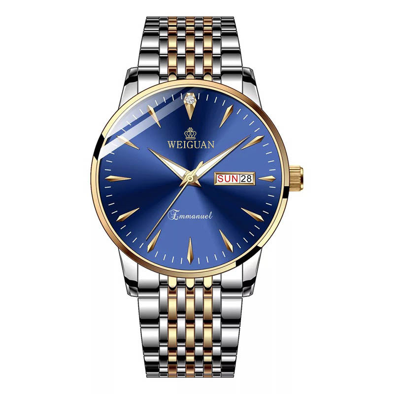 💼✨ 10 ATM Wasserdichtigkeit + Leuchtzifferblatt! Rund um die Uhr Zuverlässigkeit am Handgelenk für den professionellen Gentleman ⌚