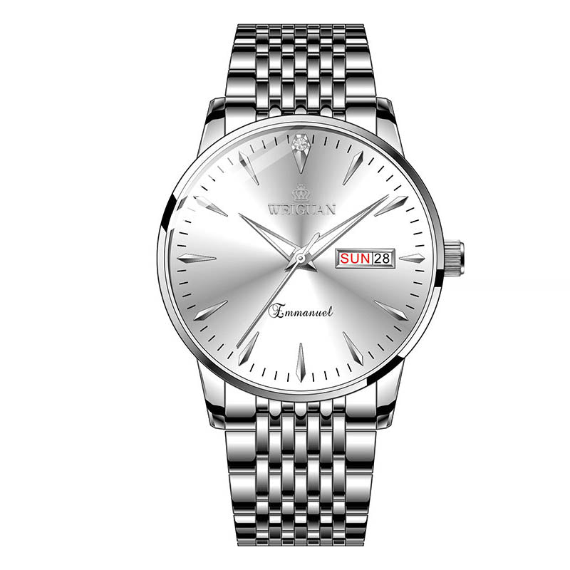 💼✨ 10 ATM Wasserdichtigkeit + Leuchtzifferblatt! Rund um die Uhr Zuverlässigkeit am Handgelenk für den professionellen Gentleman ⌚
