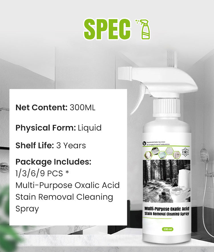 🌿Hochwirksamer Fleckenreiniger mit Oxalsäure