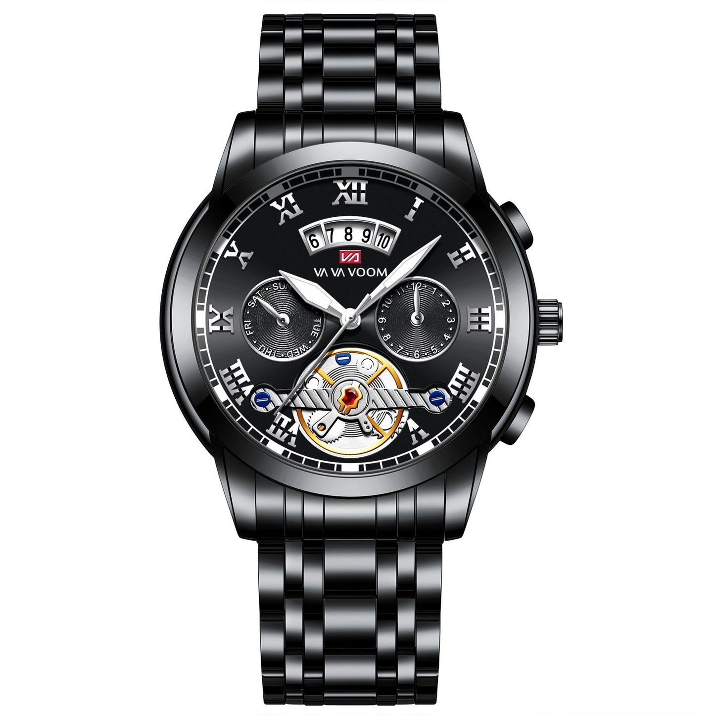 ✨Hochwertige wasserdichte leuchtende Uhr⌚2025 New Business Herrenuhr