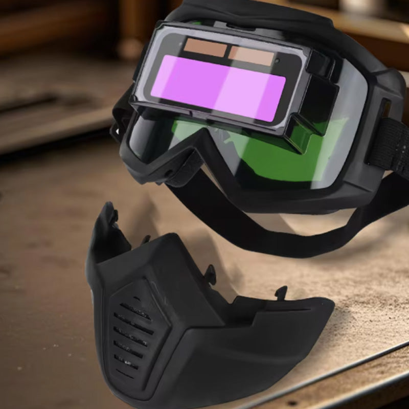 2025 Neues Upgrade👷🛡️Automatisch abdunkelnder Schweißhelm für Augenschutz