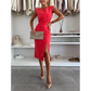 ⏳Begrenzte Zeit 50% Rabatt💥Ärmelloses Damen Bodycon Kleid mit Schlitz