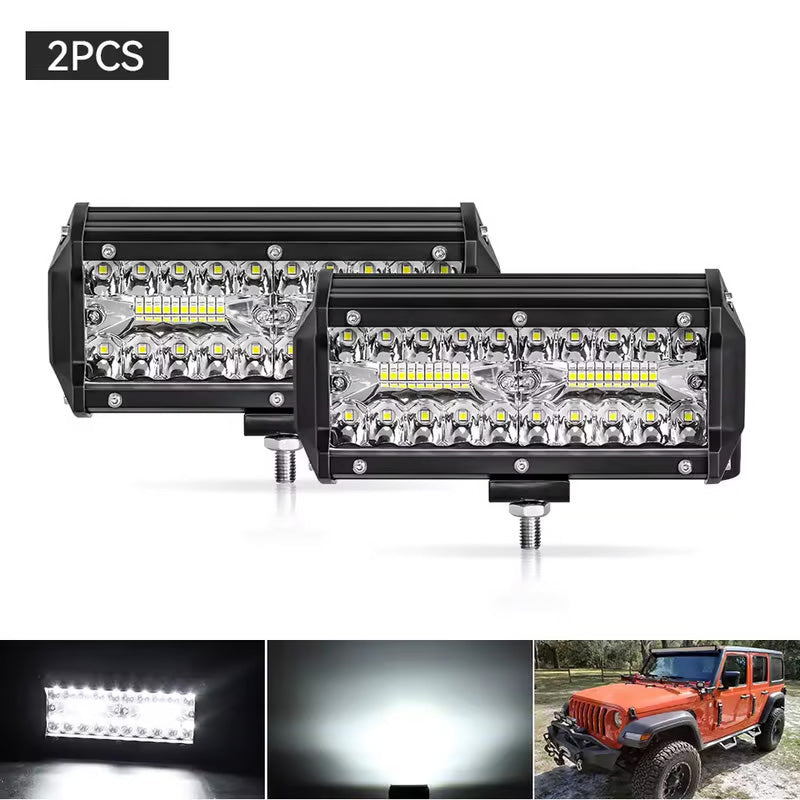 Leistungsstarker LED-Lichtleistensatz für Autos