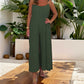 Bequemer und eleganter rückenfreier Jumpsuit in Volltonfarbe für Damen