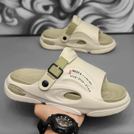 ⏰Last Day Sale 49% Rabatt🚀2025 neue rutschfeste Herrenpantoffeln für Outdoor und Sport mit doppeltem Verwendungszweck