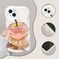 🍏🍎Transparente Handyhülle mit Apfelmuster für iPhone 16/15/14/13/12/11 Serie