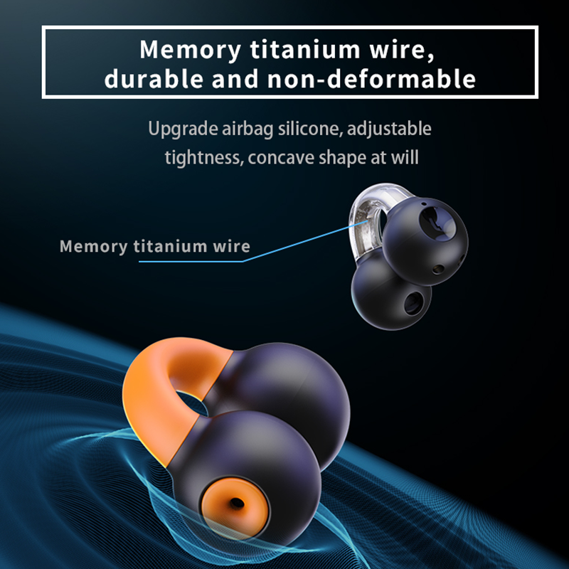 Bluetooth-Headset mit Ohrclip und Digitalanzeige
