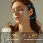 Bluetooth-Headset mit Ohrclip und Digitalanzeige