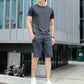 Herren-Sommer-Trainingsanzug mit Kurzarmshirt & Shorts
