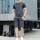Herren-Sommer-Trainingsanzug mit Kurzarmshirt & Shorts
