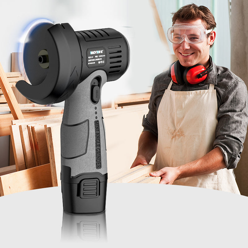 ⏳Zeitbegrenztes Angebot🧰12V Mini-Winkelschleifer mit Schneidscheibe