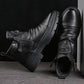 🔥 Klassische Herren Lederstiefel mit seitlichem Reißverschluss - [Bestes Geschenk]