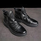 🔥 Klassische Herren Lederstiefel mit seitlichem Reißverschluss - [Bestes Geschenk]