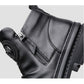 🔥 Klassische Herren Lederstiefel mit seitlichem Reißverschluss - [Bestes Geschenk]