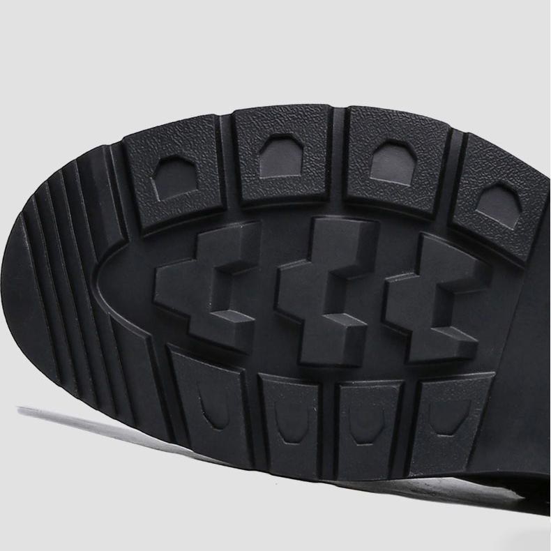🔥 Klassische Herren Lederstiefel mit seitlichem Reißverschluss - [Bestes Geschenk]