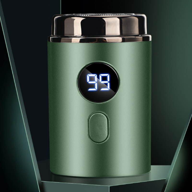 🔥Hot kampagne 50 % RABAT🔥Kraftig mini-elektrisk barbermaskine til mænd med digitalt display