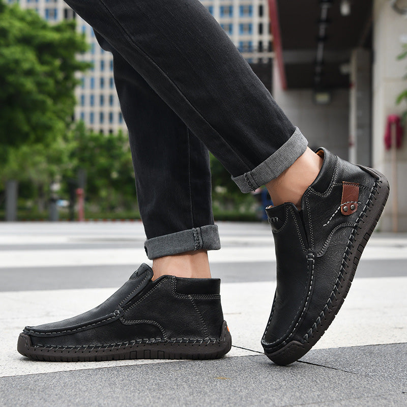 Komfort-High-Top-Loafer für Männer