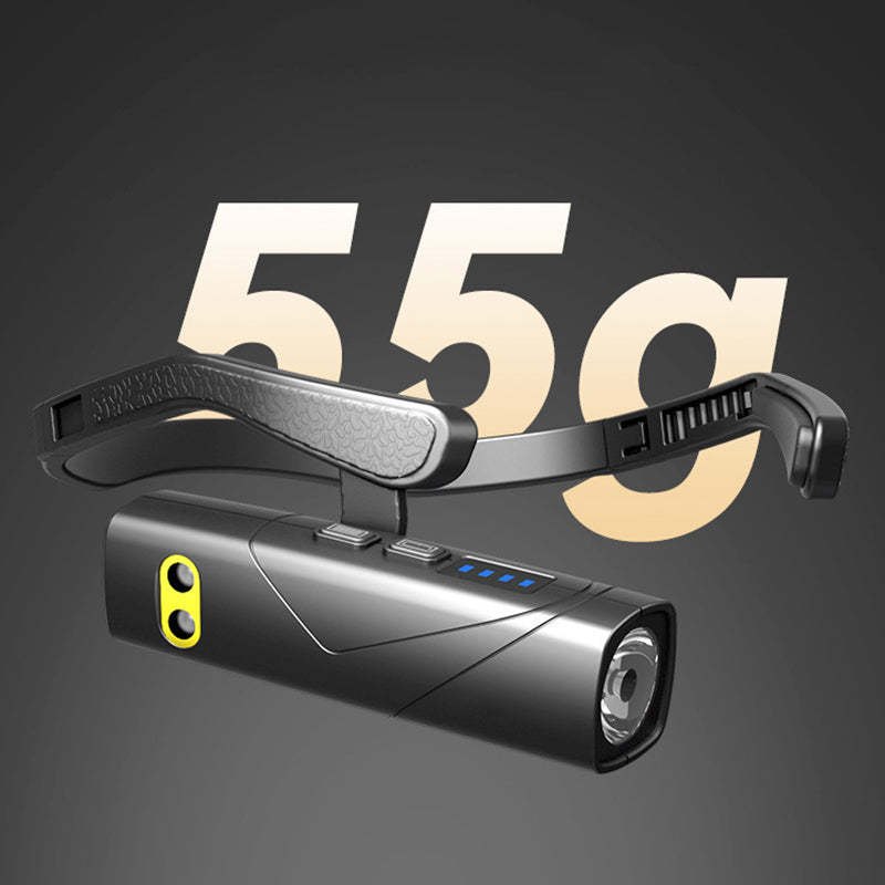 ⏳ Stirnlampe – Letzter Tag: 50 % RABATT! 🔥🛒 Leichtgewichtige, wiederaufladbare, am Ohr getragene LED💡