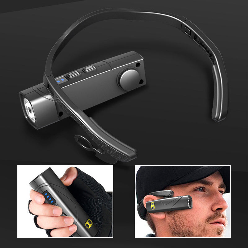 ⏳ Stirnlampe – Letzter Tag: 50 % RABATT! 🔥🛒 Leichtgewichtige, wiederaufladbare, am Ohr getragene LED💡