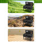 🚚 Livraison gratuite ! 🔥 Tragbarer faltbarer Holzkohlegrill für Outdoor-Kochen 🍖🔥🍃