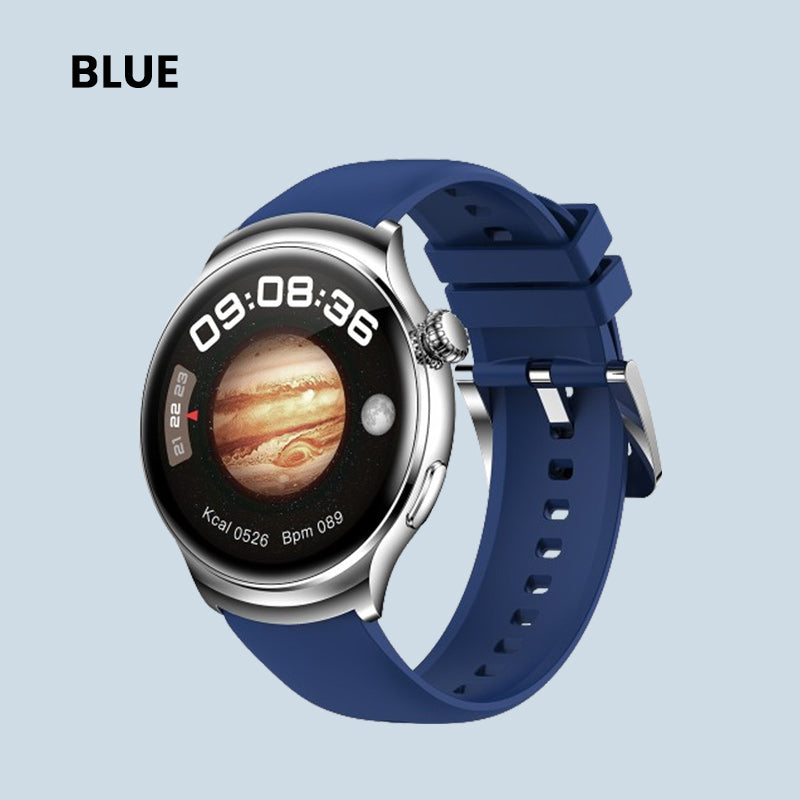 🔥Multifunktionale runde Sport-Smartwatch