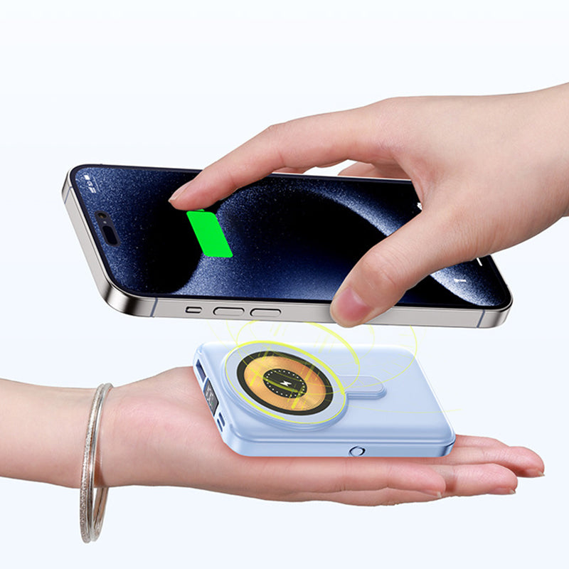 🔋🔥 HEISSER VERKAUF – 50% RABATT! Magnetische Levitations-Powerbank 10000mAh – Schnellladung, MagSafe-kompatibel & kabellos ✨