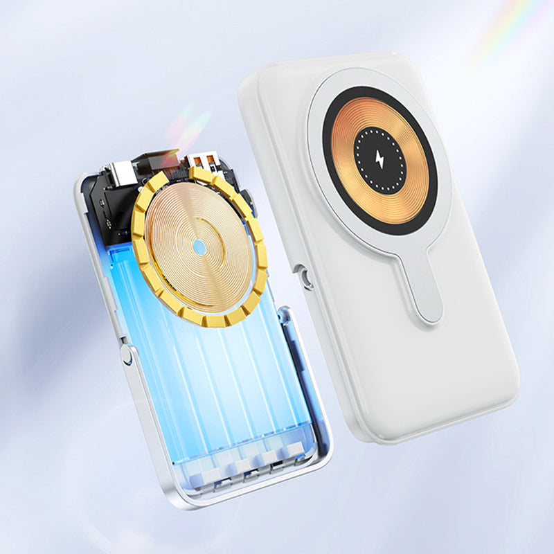 🔥Heißer Verkauf(50% Rabatt)🔥🔋Magnetische Levitation Mobile Power 10000mAh Schnellladegerät