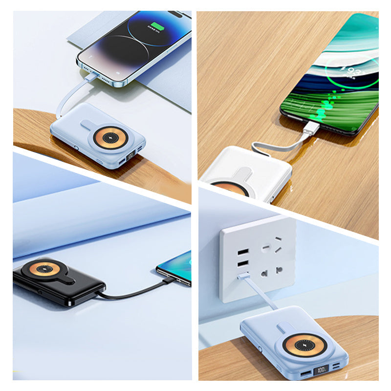 🔥Heißer Verkauf(50% Rabatt)🔥🔋Magnetische Levitation Mobile Power 10000mAh Schnellladegerät