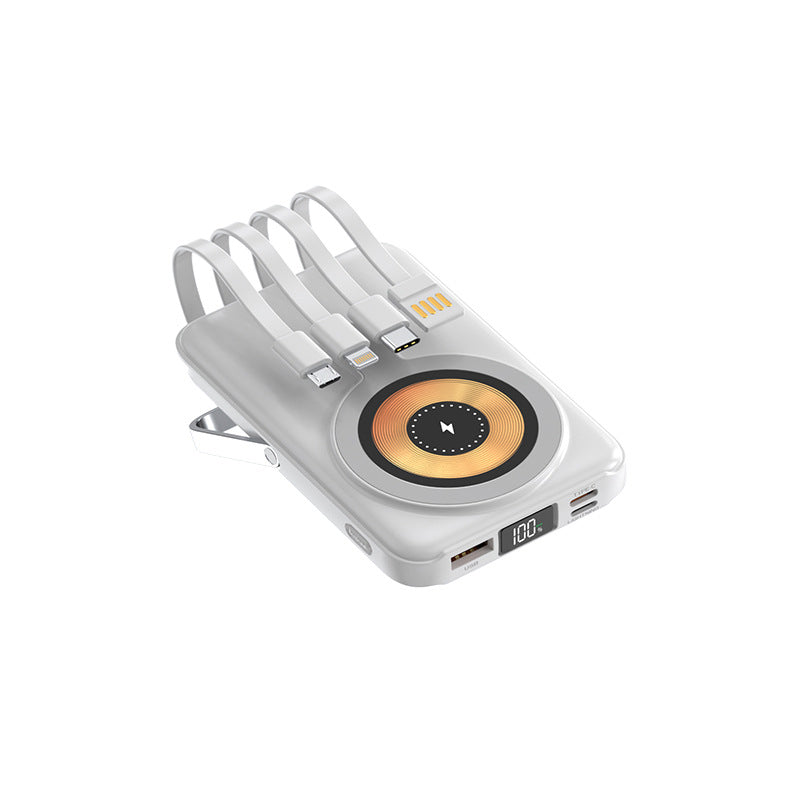 🔥Heißer Verkauf(50% Rabatt)🔥🔋Magnetische Levitation Mobile Power 10000mAh Schnellladegerät