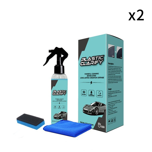 💥 50 % RABATT! 🚗 Kunststoff‑Auffrischspray – für Armaturenbrett, Türgriffe, Reifen & Sitze. Fettfreier Hochglanz, neutraler pH‑Wert. 200 ml + Handtuch + Schwamm ✨