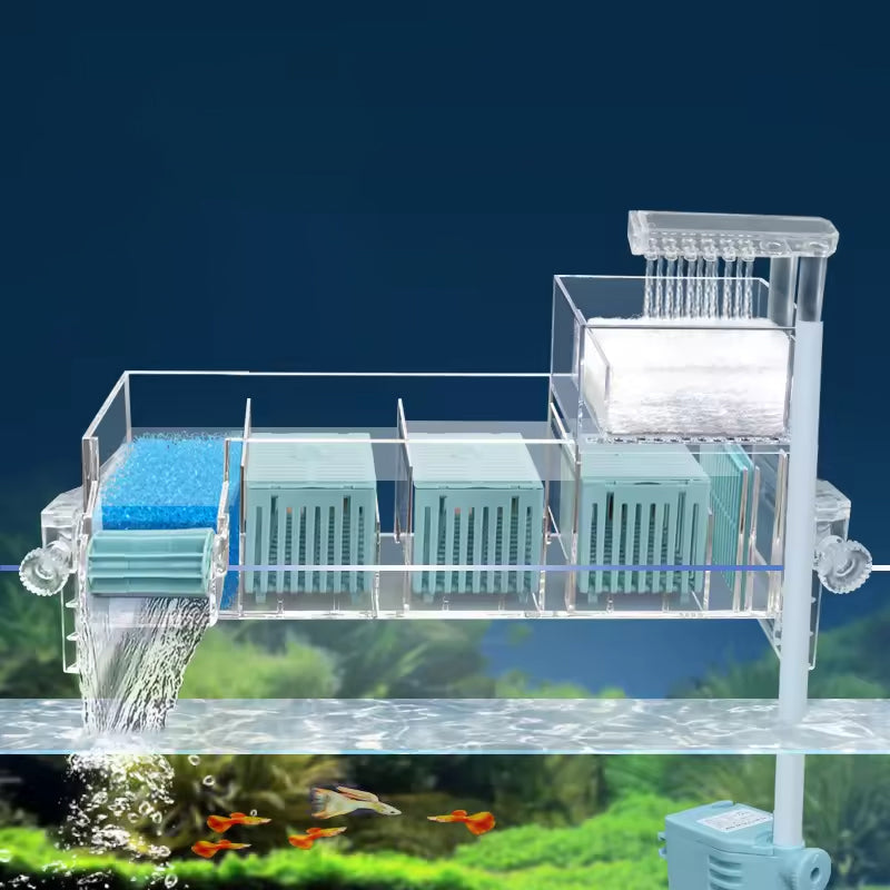 💦Aquarium-Zirkulationsfilter mit Wasserpumpe🐠☀️
