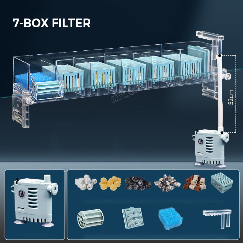 💦Aquarium-Zirkulationsfilter mit Wasserpumpe🐠☀️