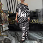🌸Was soll ich morgen anziehen?💥Modischer Zweiteiler für Damen: Oversize-Shirt und Hose mit weitem Bein