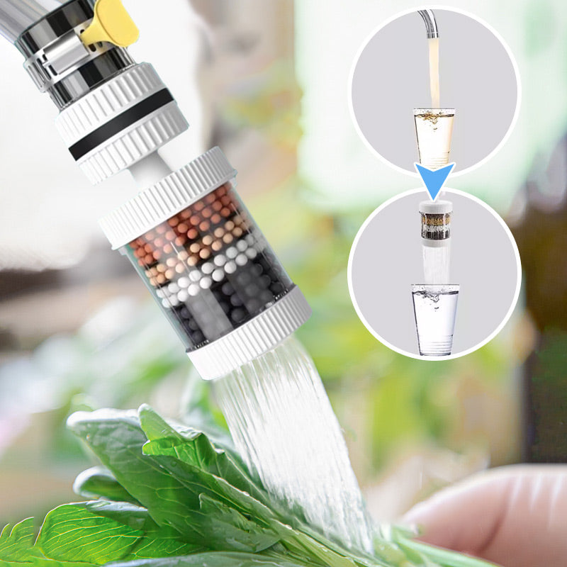 💧 Wasserhahnfilter für reines Leitungswasser: Reduziert Kalk & Chlor (2er-Set)